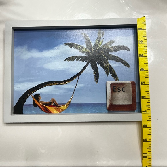 ASHLAND Palm tree wall decor. NWT - Picture 5 of 5